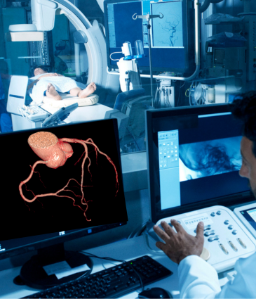 تصوير الأوعية التاجية المقطعي المحوسب